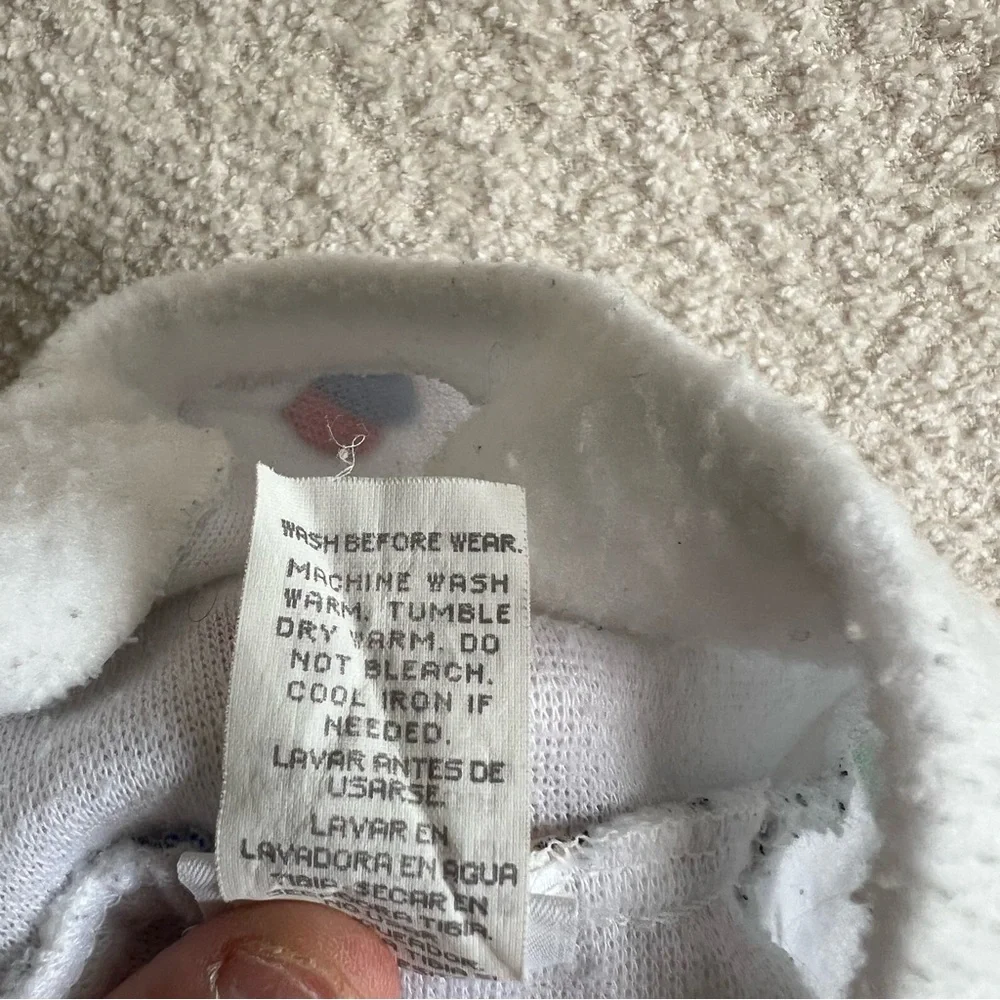 Carter’s Vintage‎ Infant Bear Balloons Pram Suit White One Piece Size 0-6 Months